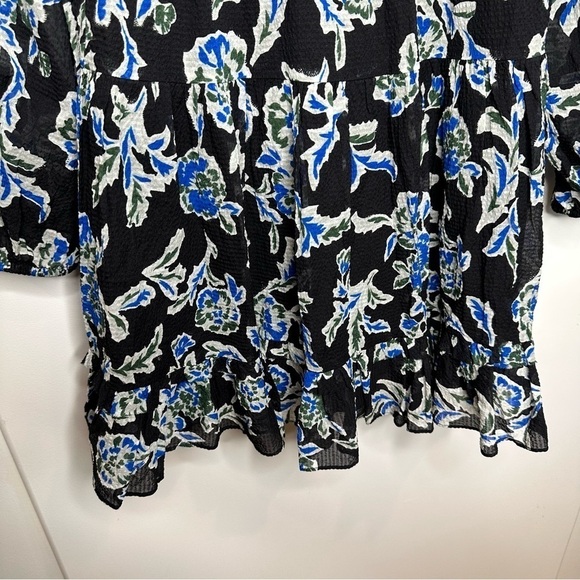 Tanya Taylor Edita Floral Silk Blend Fit and Flare Dress Size Small NWT - Picture 5 of 11